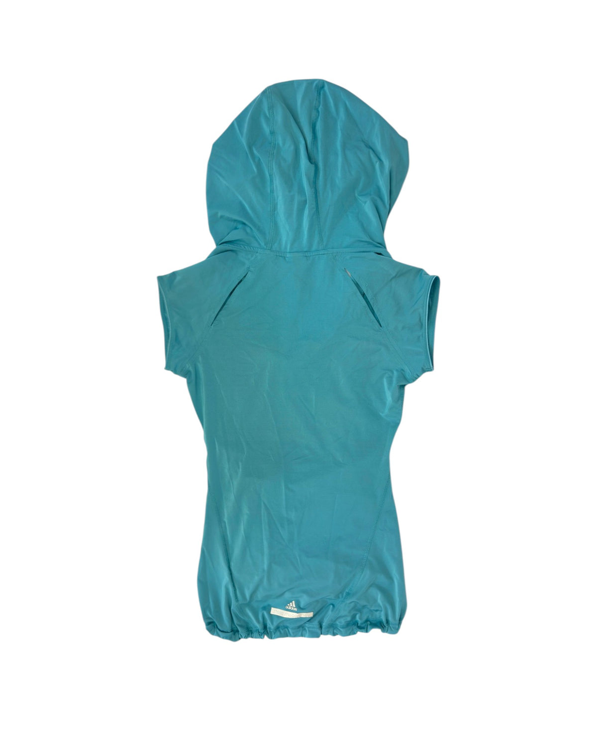 Adidas x Stella McCartney Turquoise Hooded Top