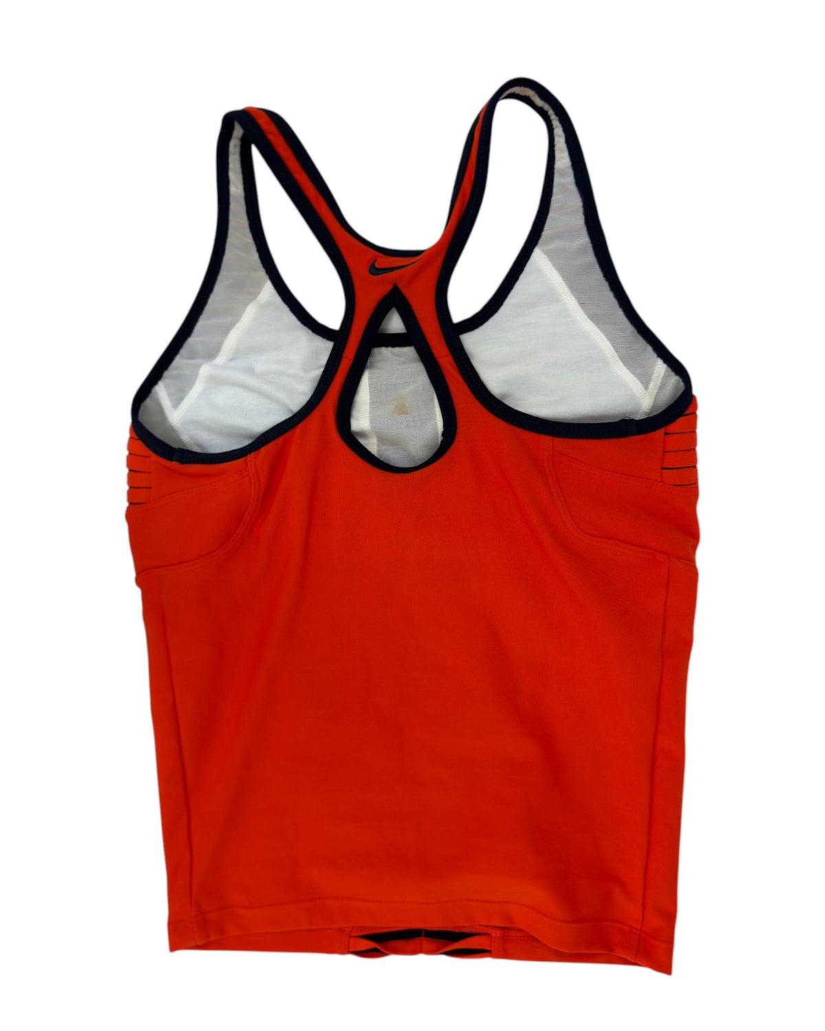 Nike Twisted Front Orange Top