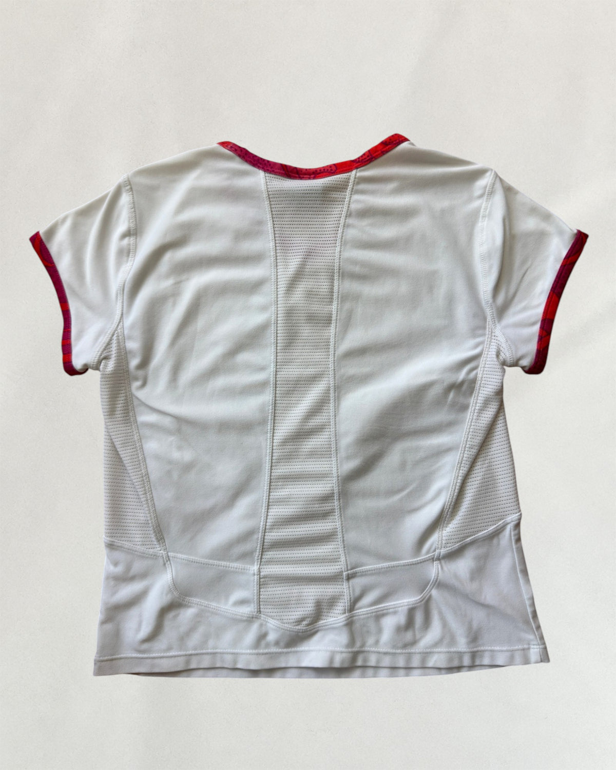 Nike White & Pink Baby Tee