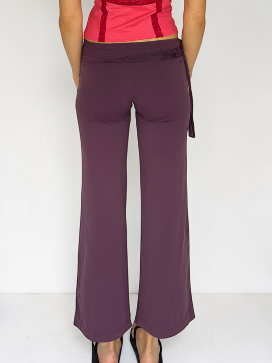 Nike Japan Purple Flared Leggings