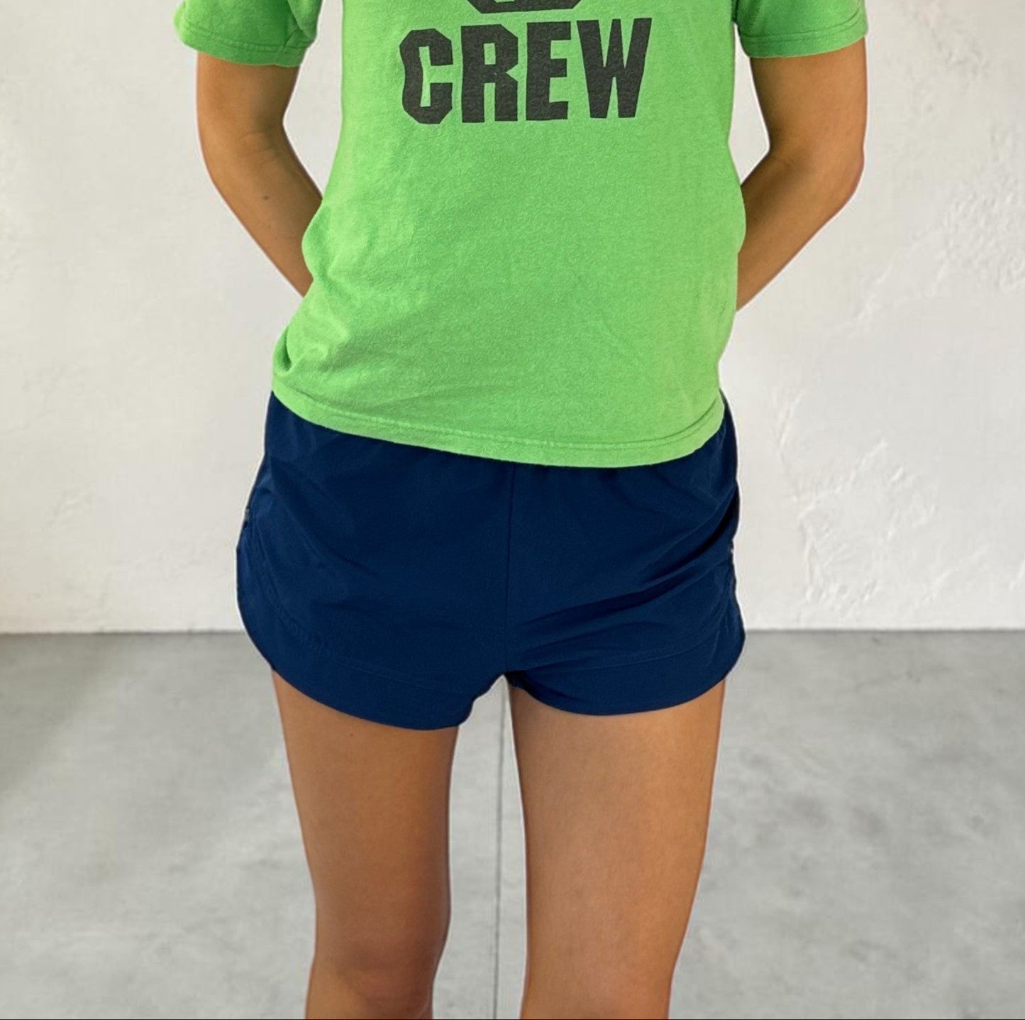 adidas stella mccartney button shorts front close