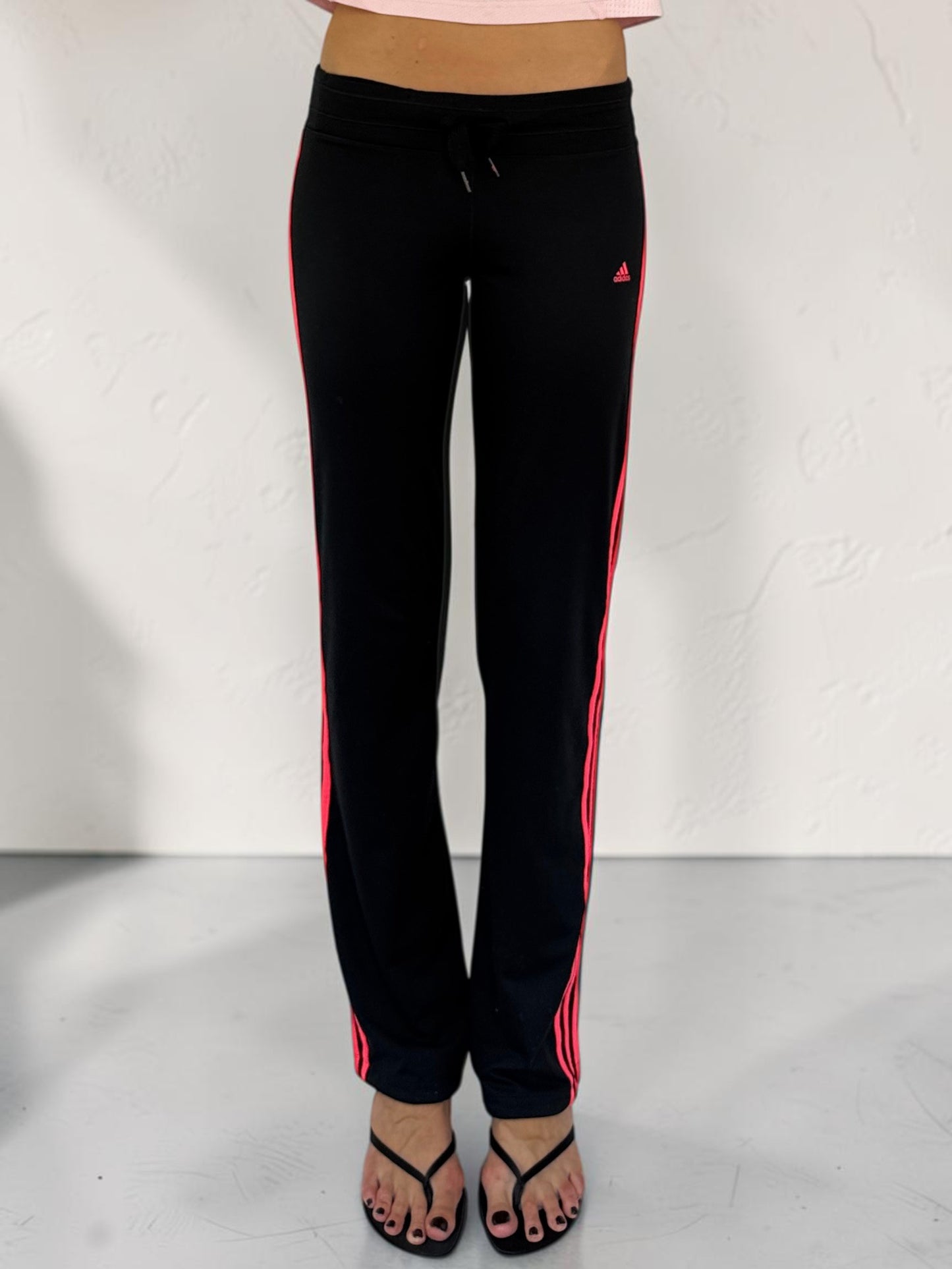 Adidas Coral Stripe Flared Leggings