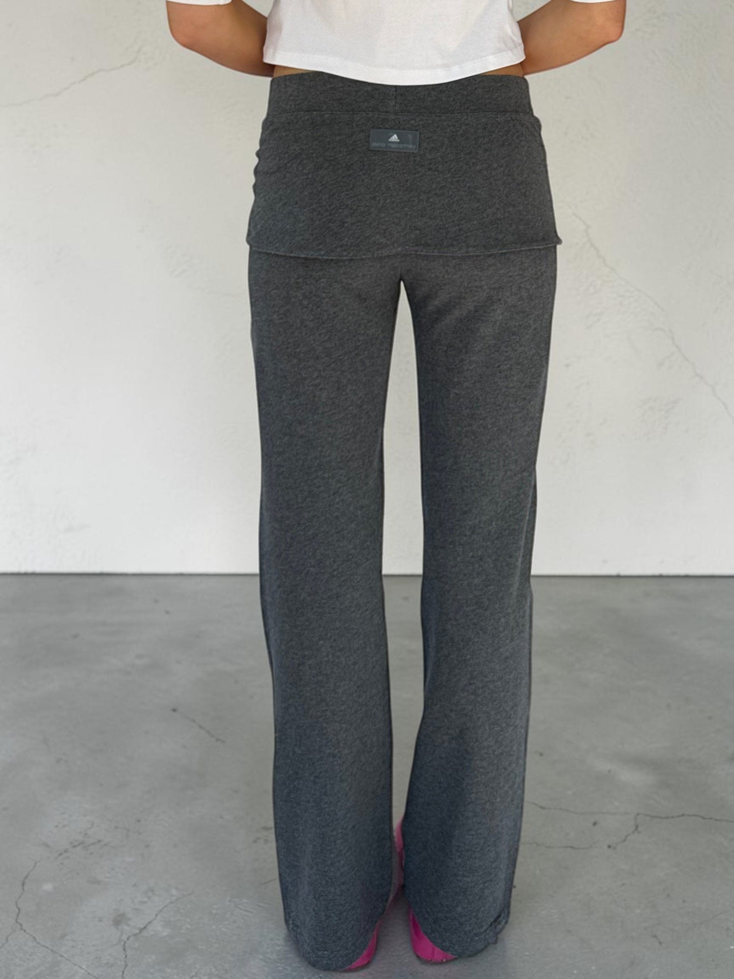 adidasstellamccartneyskirtsweatpantsgreyback