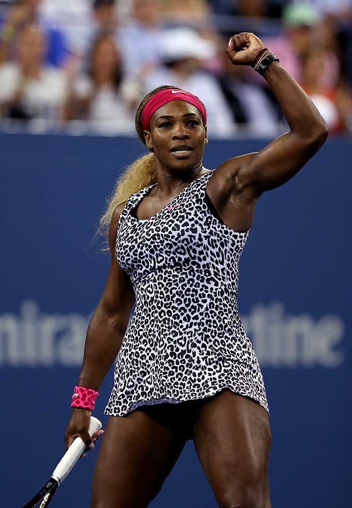 Serena Williams U.S. Open Nike Leopard Dress