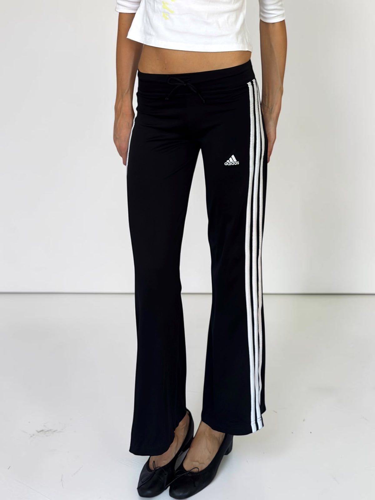Adidas Low-Waist Flared Leggings