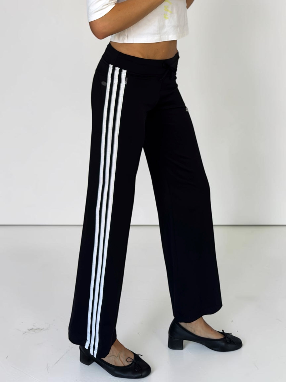 Adidas Low-Waist Flared Leggings