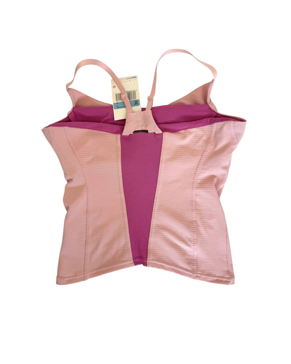 Nike Pink Stretchy Corset Top