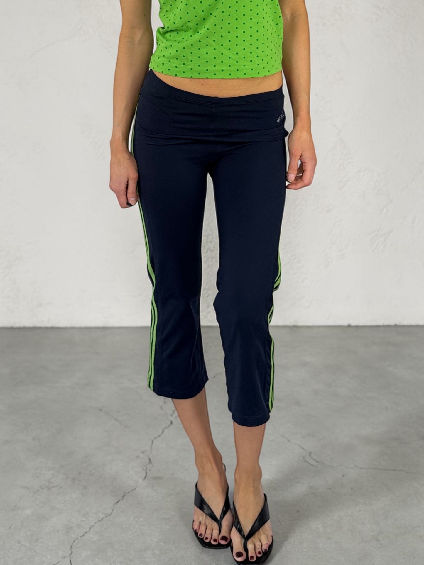 Adidas_green_strip_capri_side_front