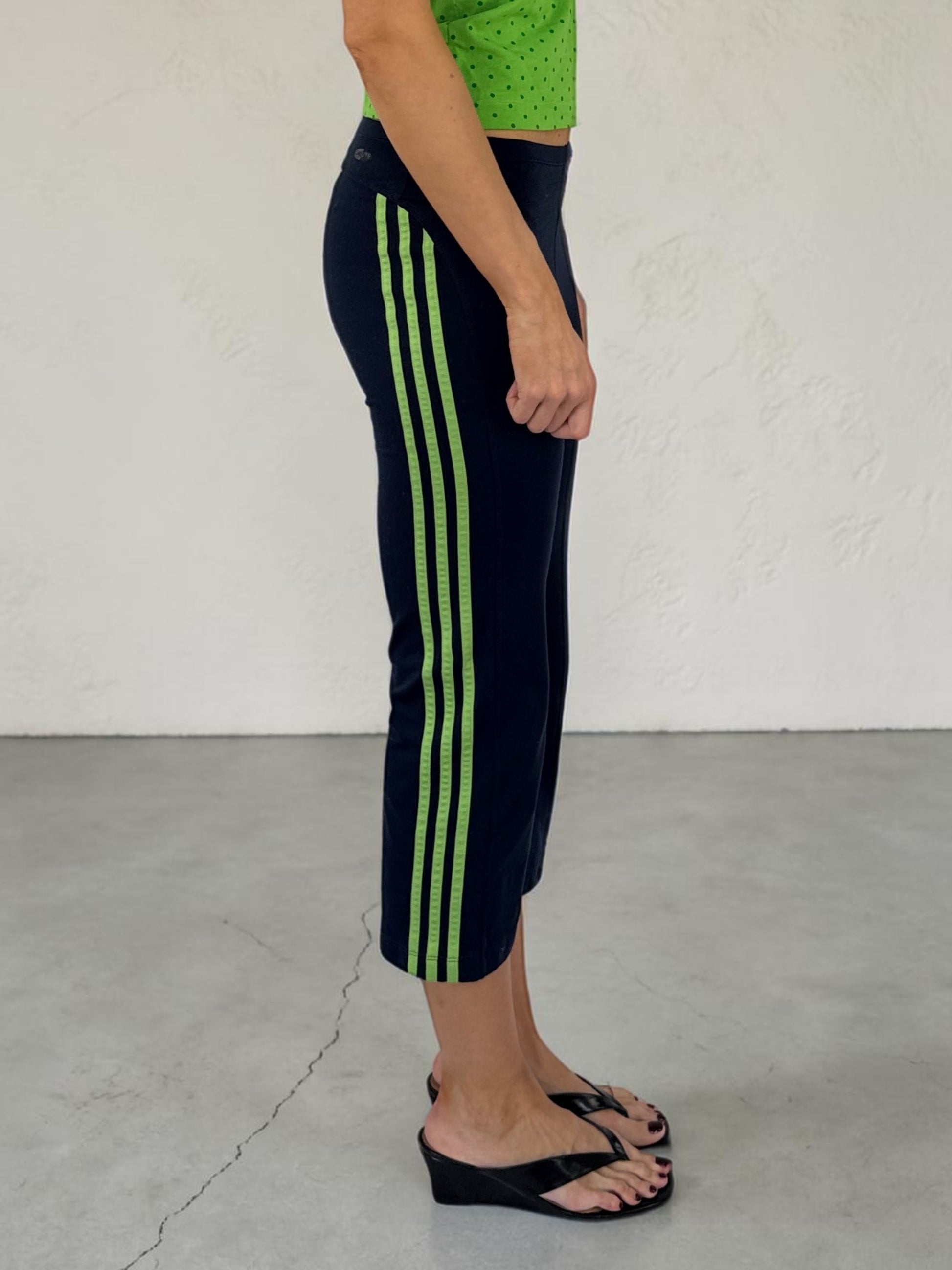 Adidas_green_strip_capri_side_side2