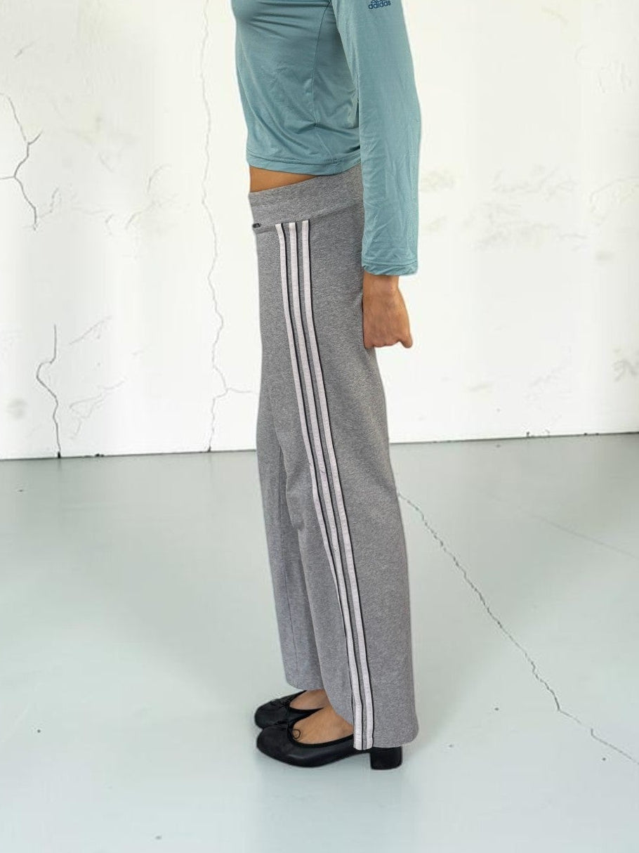 Adidas grey sweatpants side