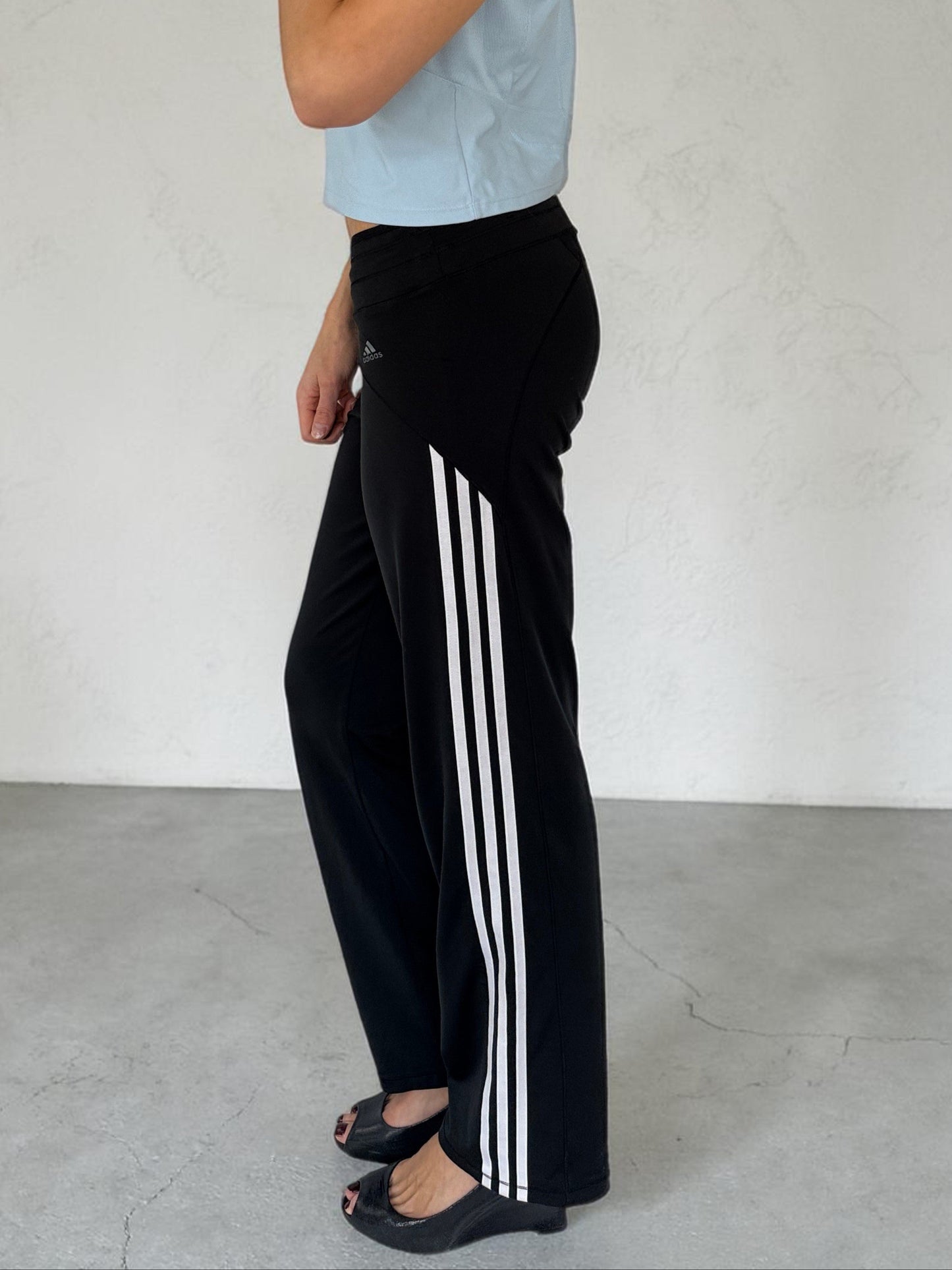 Adidas stripe side leggings side