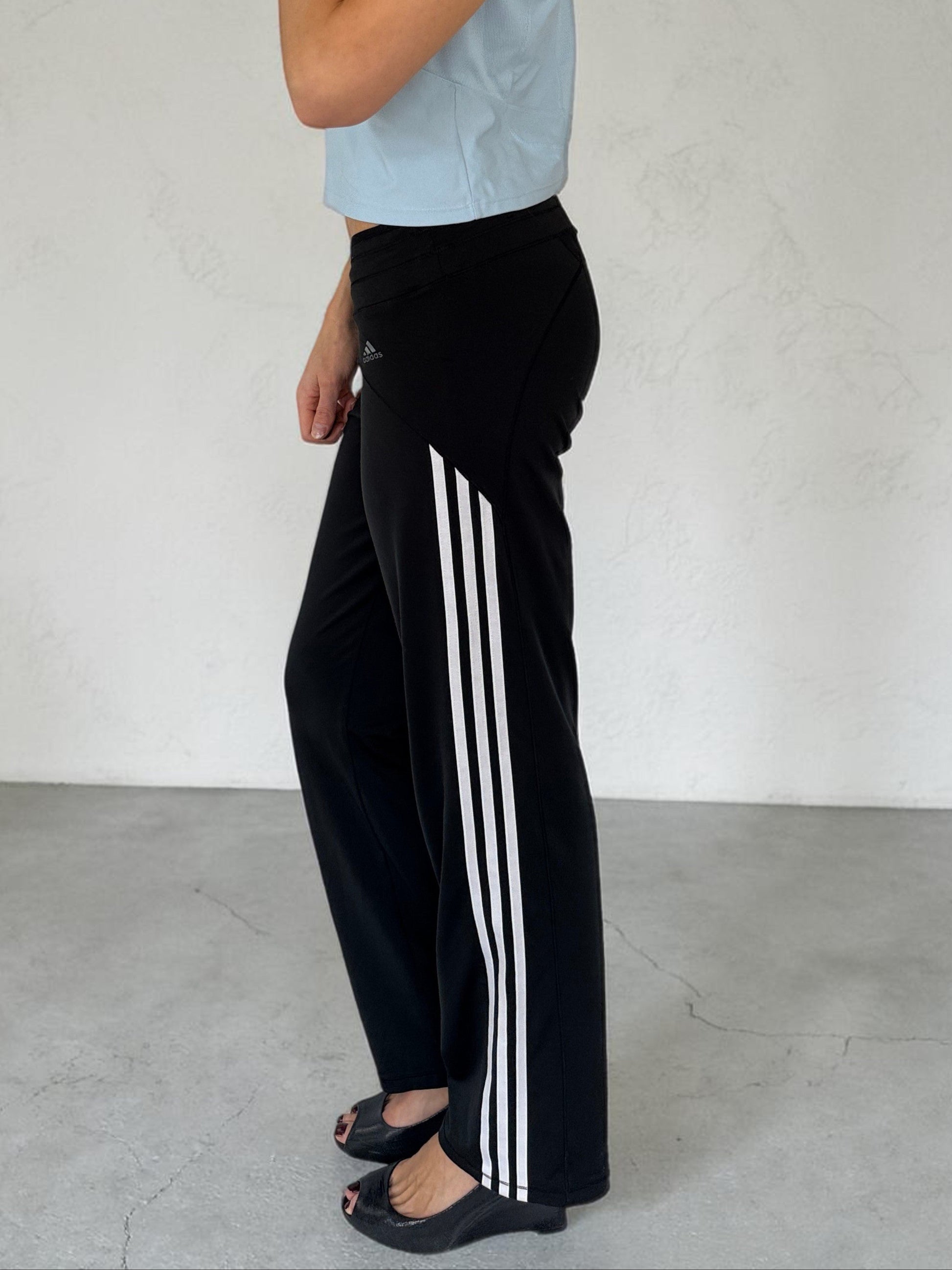 Adidas stripe side leggings side