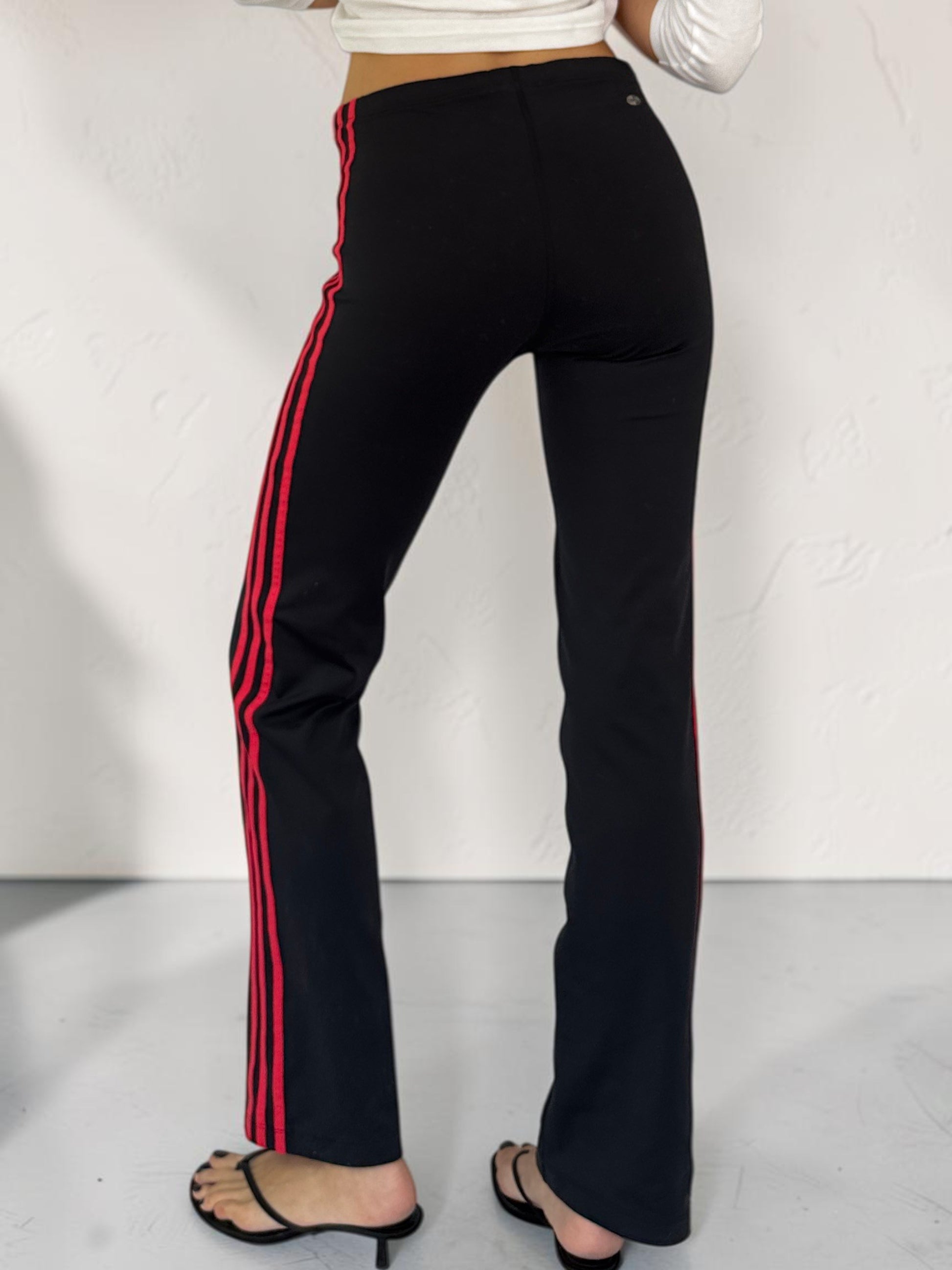 Adidasredhighstripeleggingsback