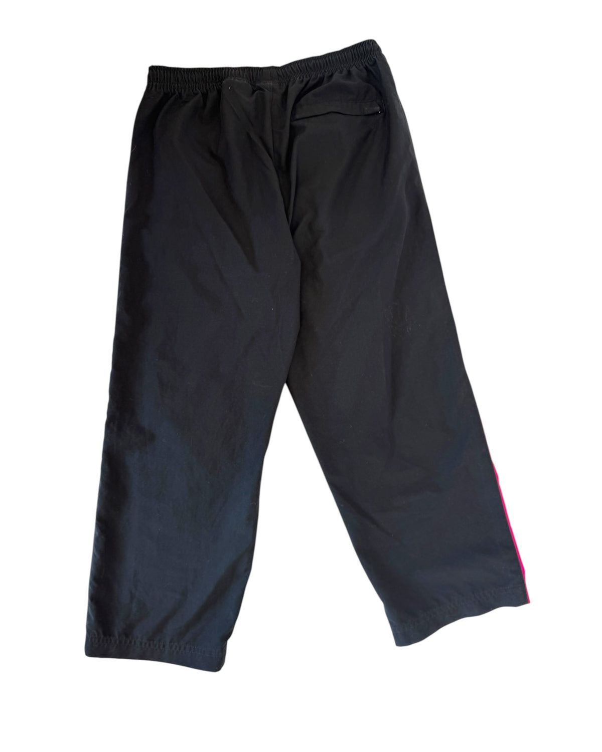 Nike Black Bermuda With Pink Stripes