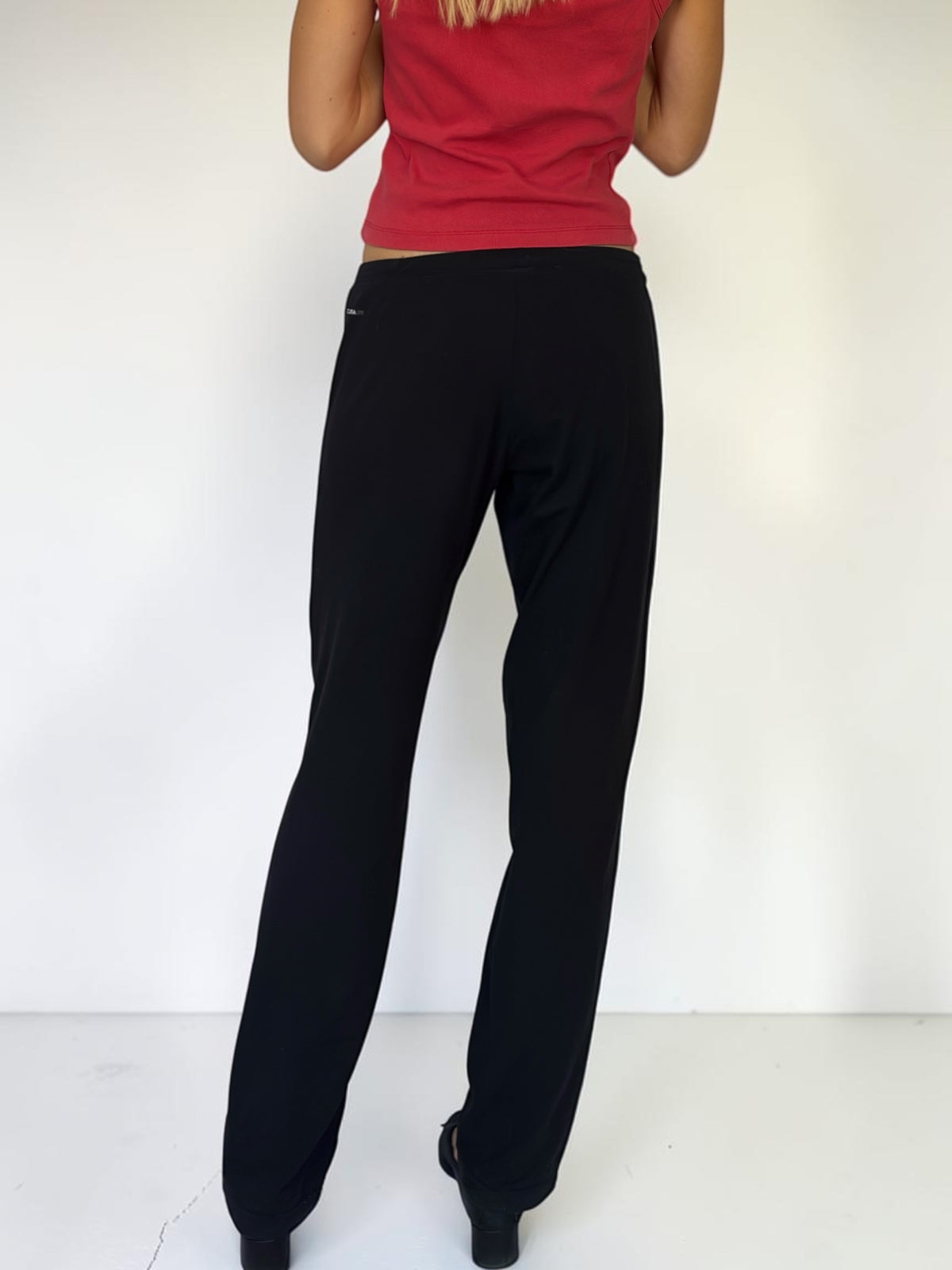 Adidas Black Wideleg Leggings