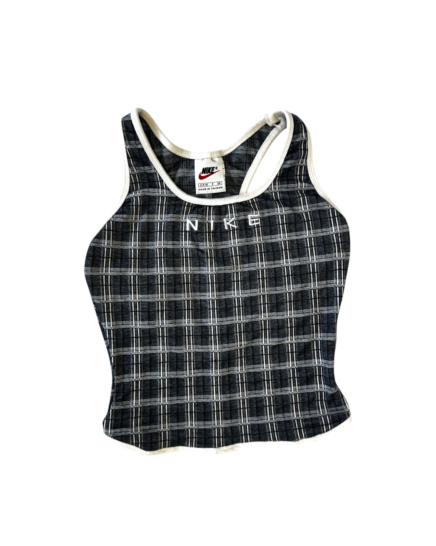Nike Plaid Crop Top