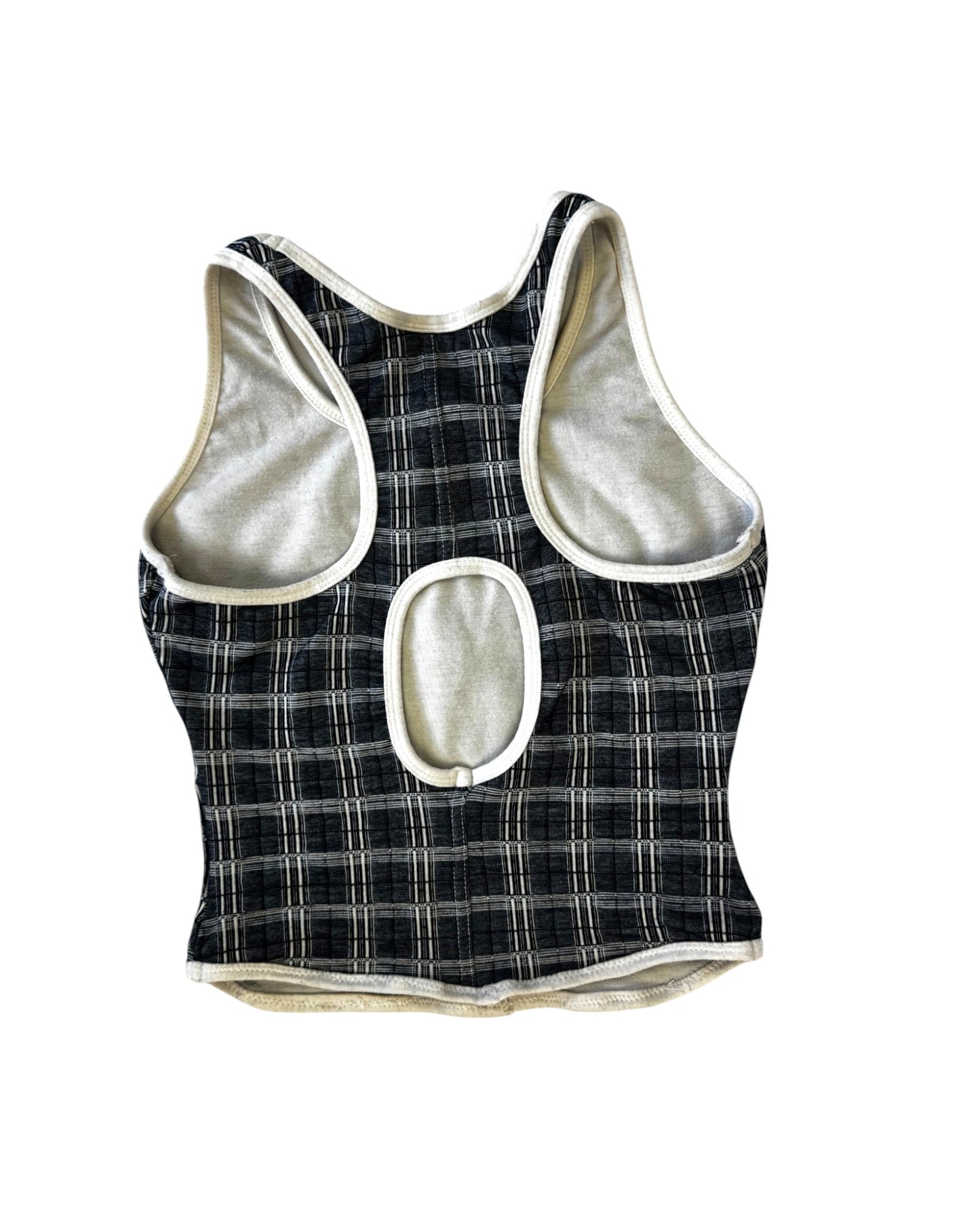 Nike Plaid Crop Top