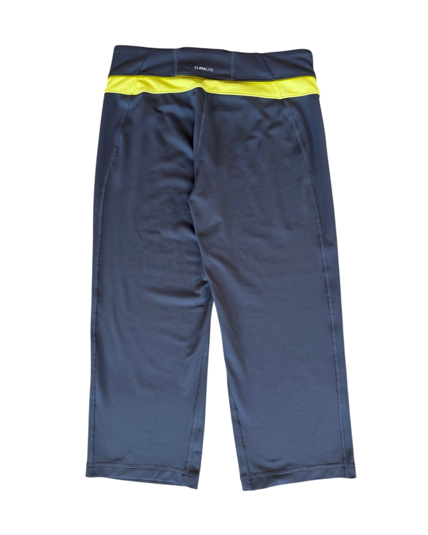 Adidas Yellow Stripe Capri