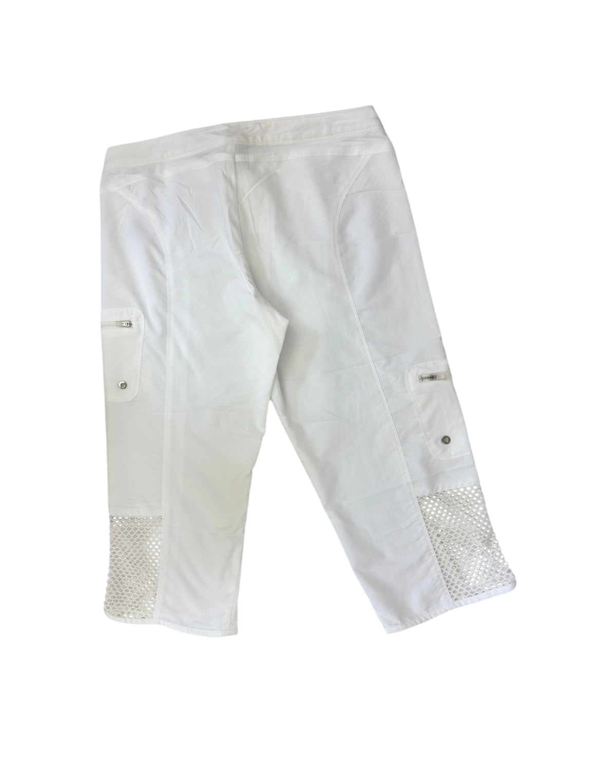 Nike White Mesh Bermuda