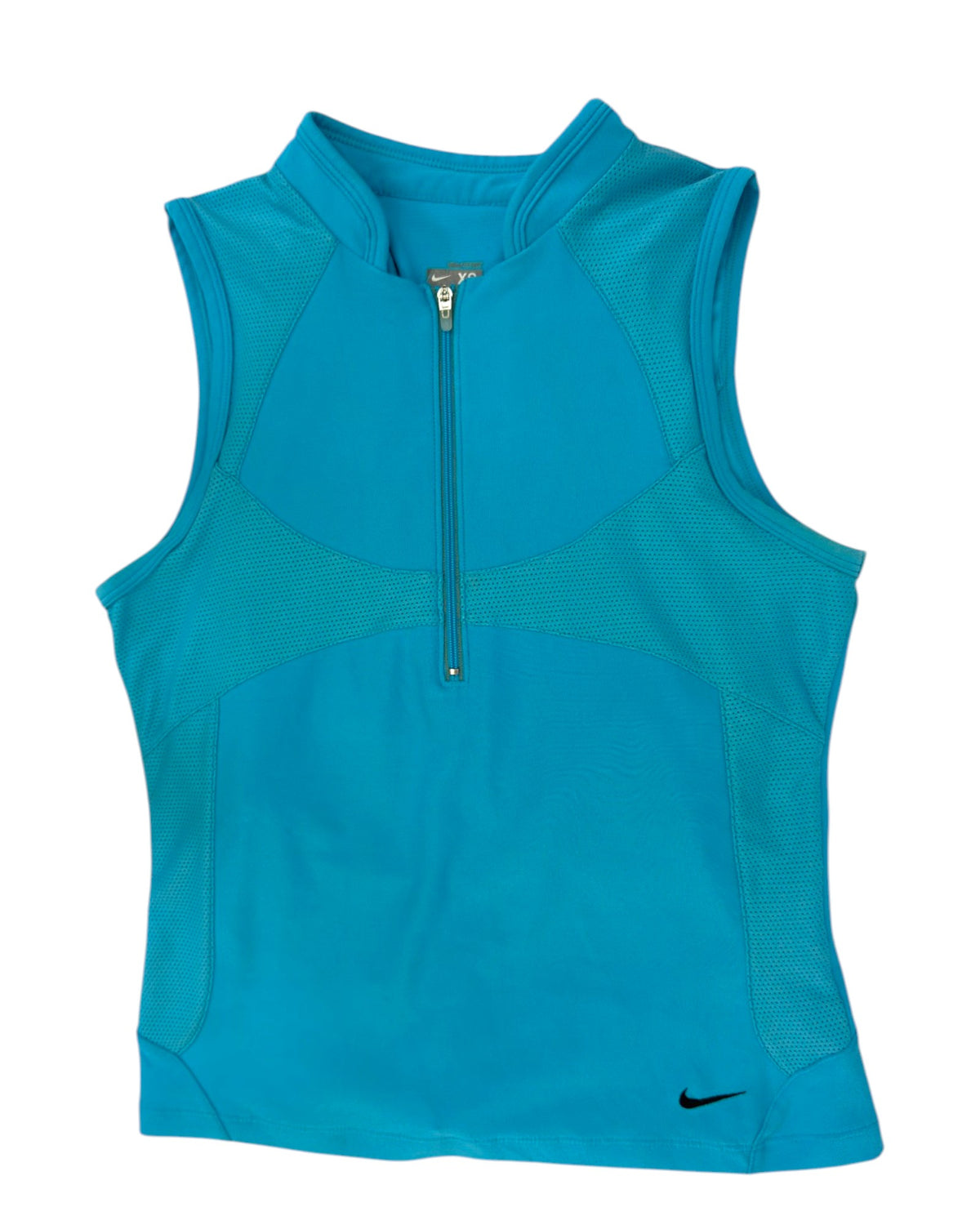 Nike Turquoise Biker Tank Top