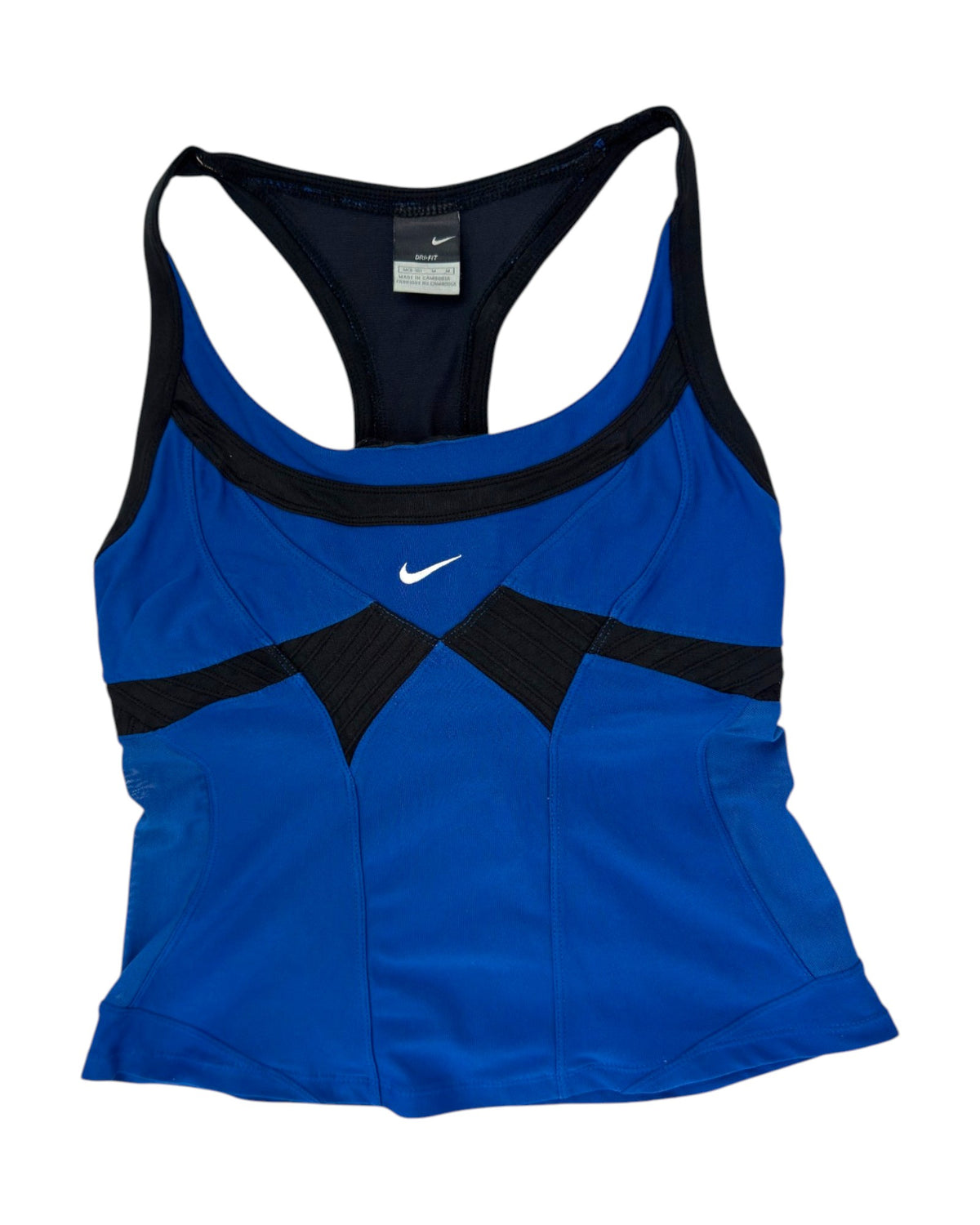 Nike Blue & Black Tank Top