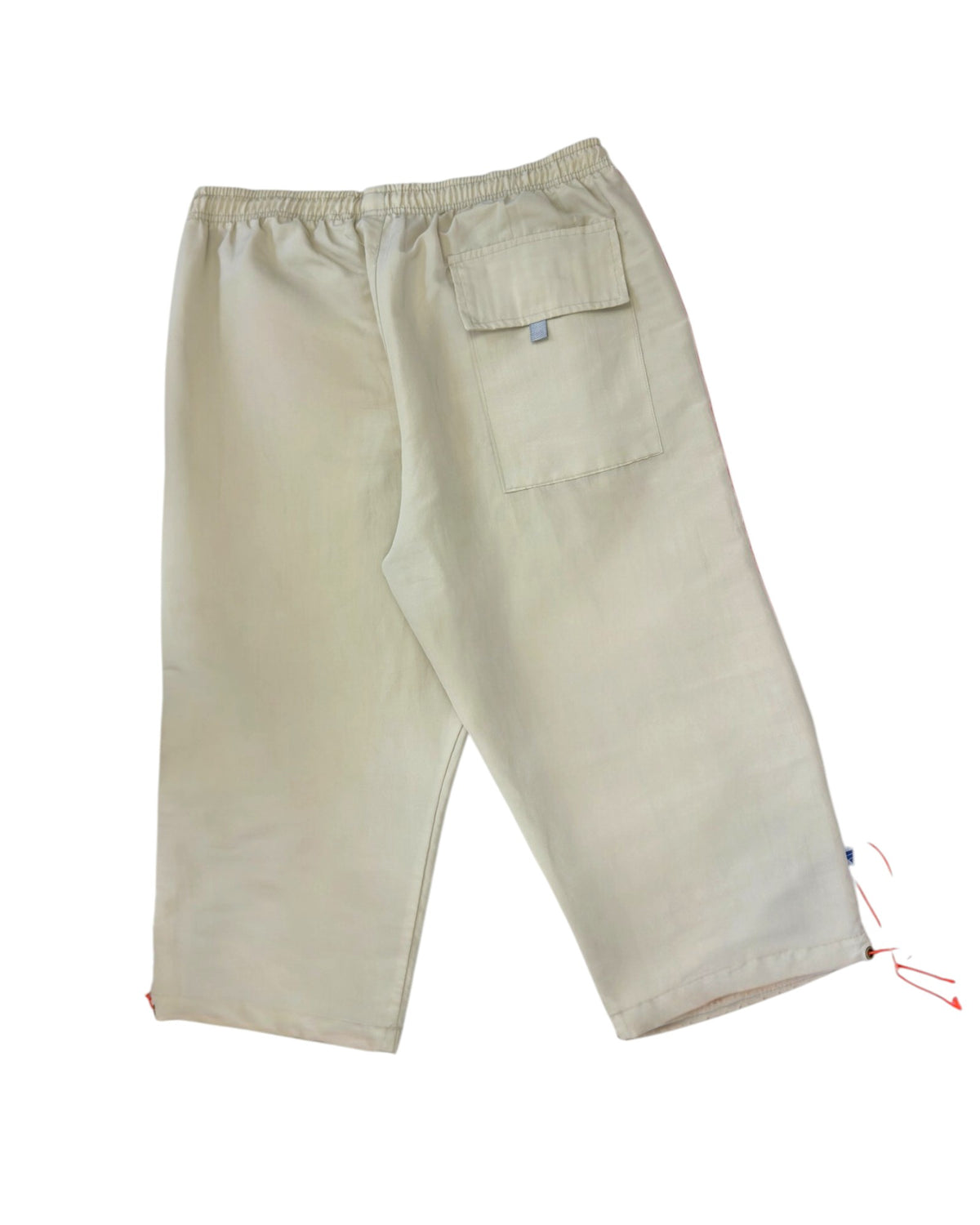 Adidas Beige & Orange Cargo Shorts