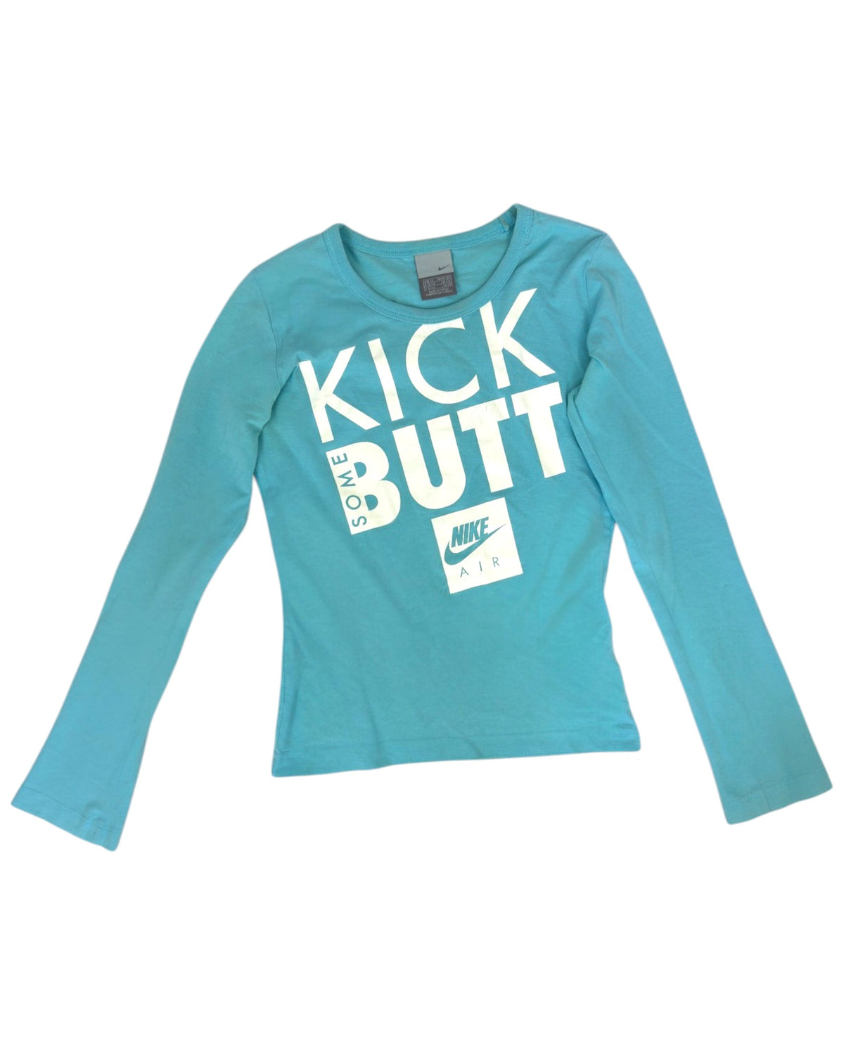 Nike 'Kick Butt' Turquoise Longsleeve