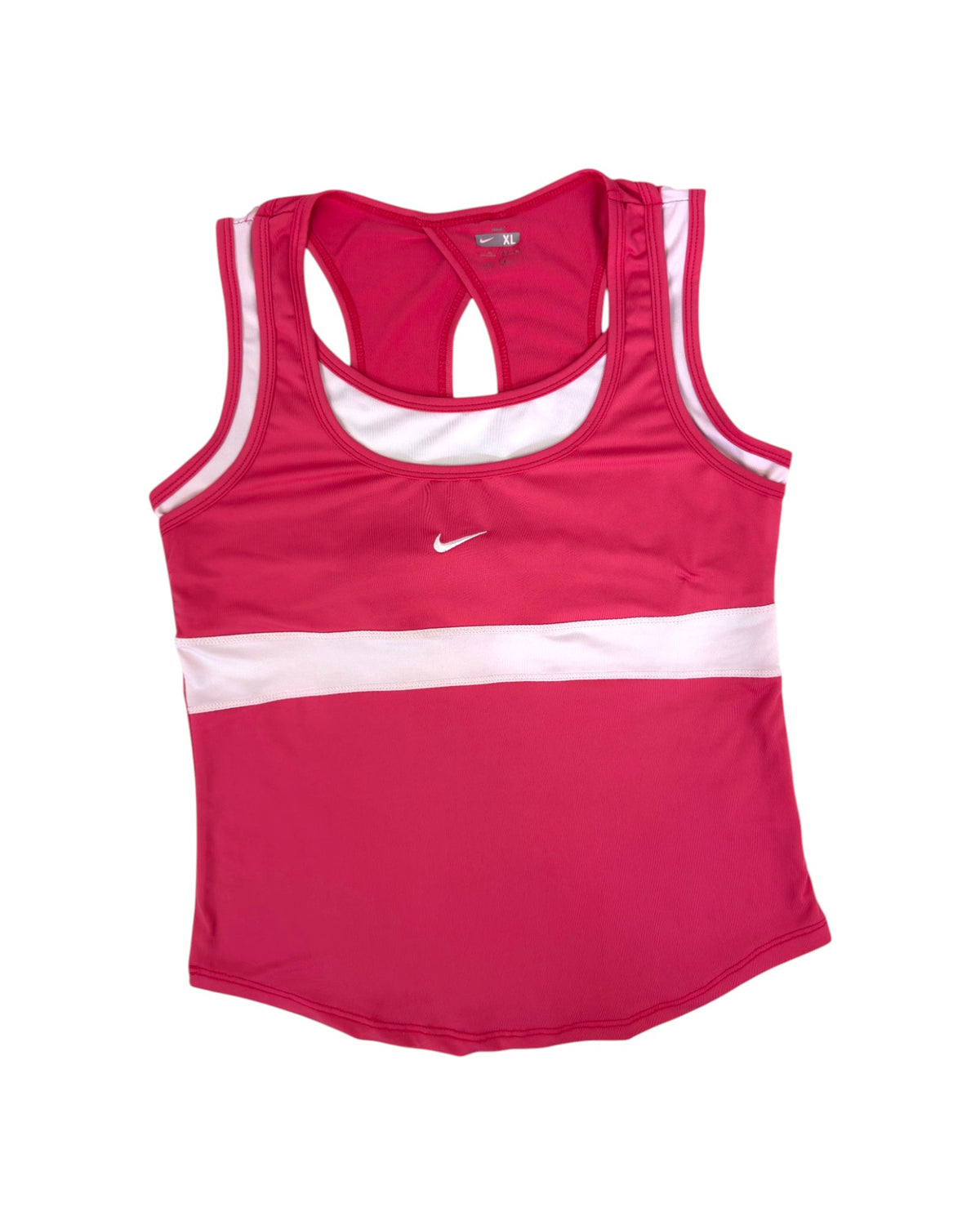 Pink Double Layer Nike Top