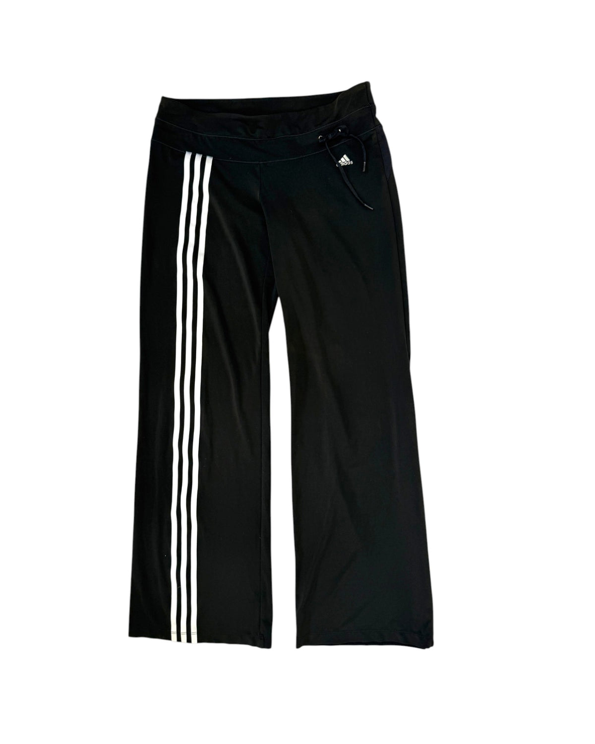 Adidas Black Stripe Front Leggings