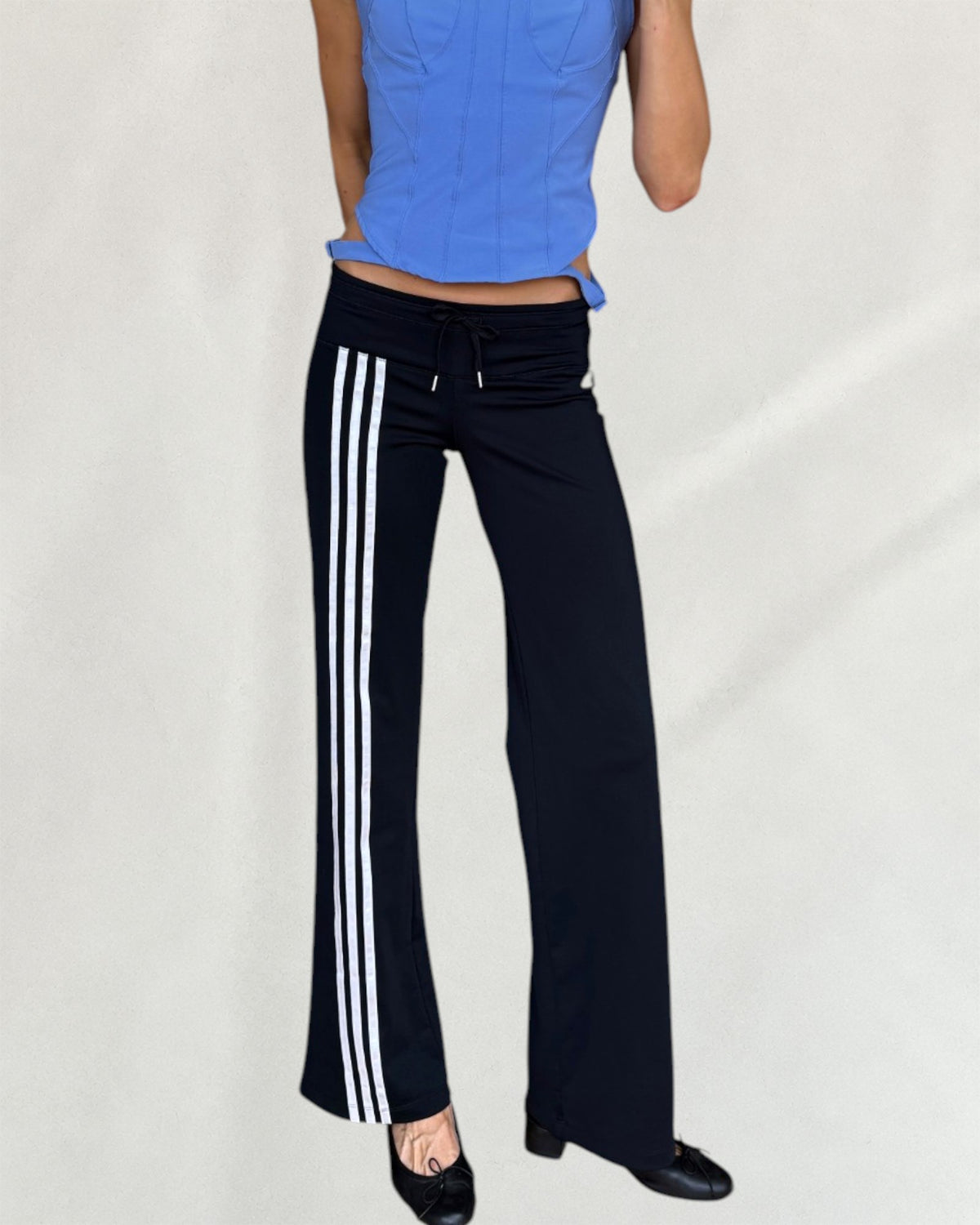 Black Adidas Flared Leggings