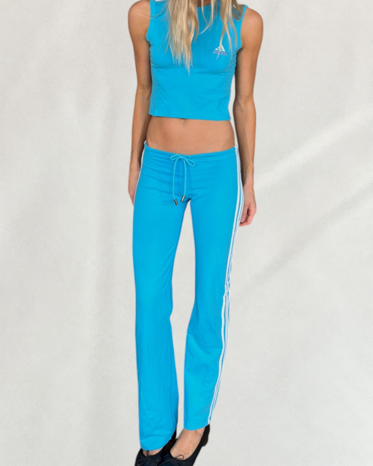 Adidas Turquoise Yoga Set