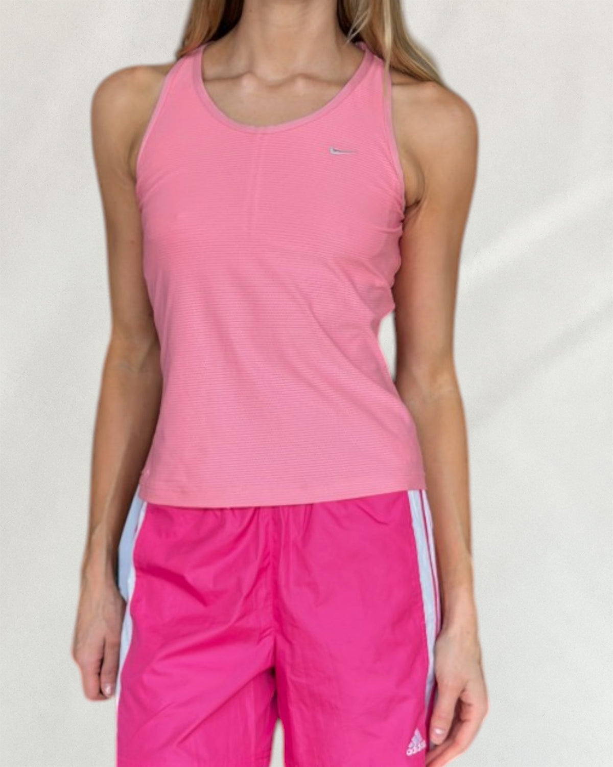 Nike Pink Mesh Tank