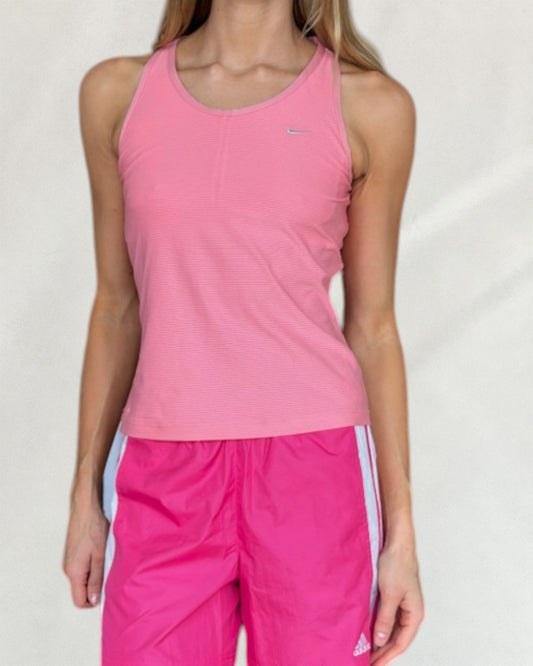 Nike Pink Mesh Tank