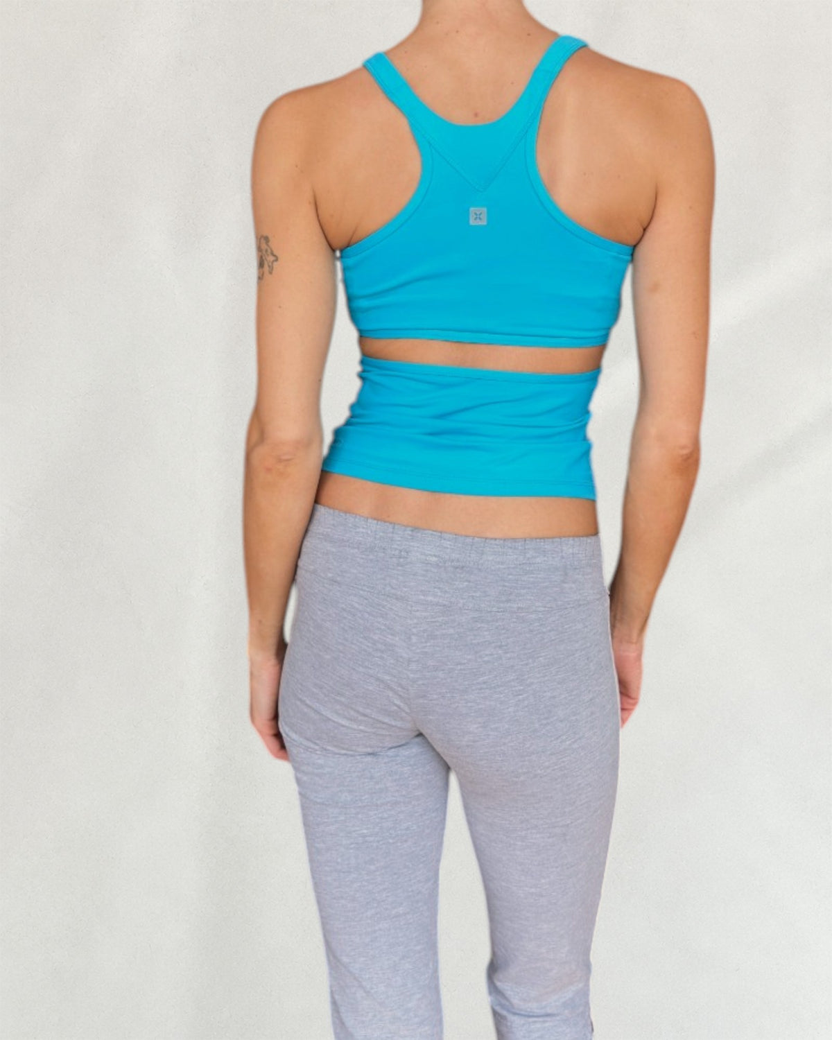 Nike Turquoise Cut-Out Top