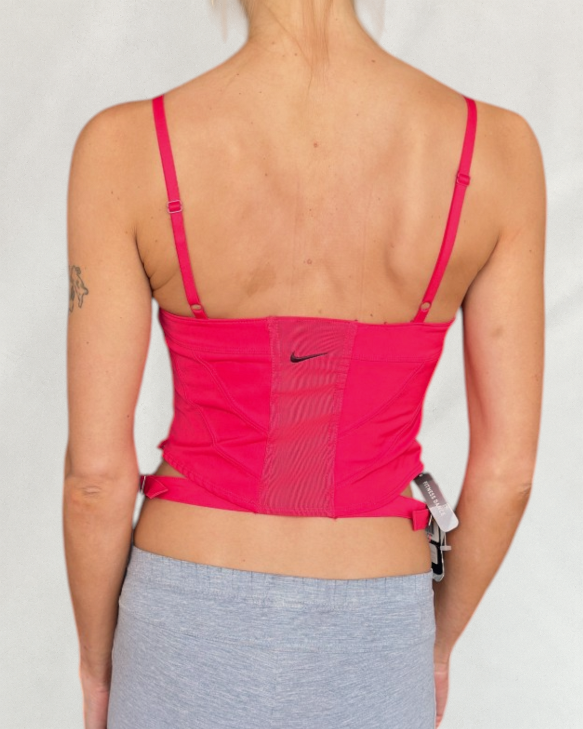Nike x Rihanna Pink Corset-Style Top