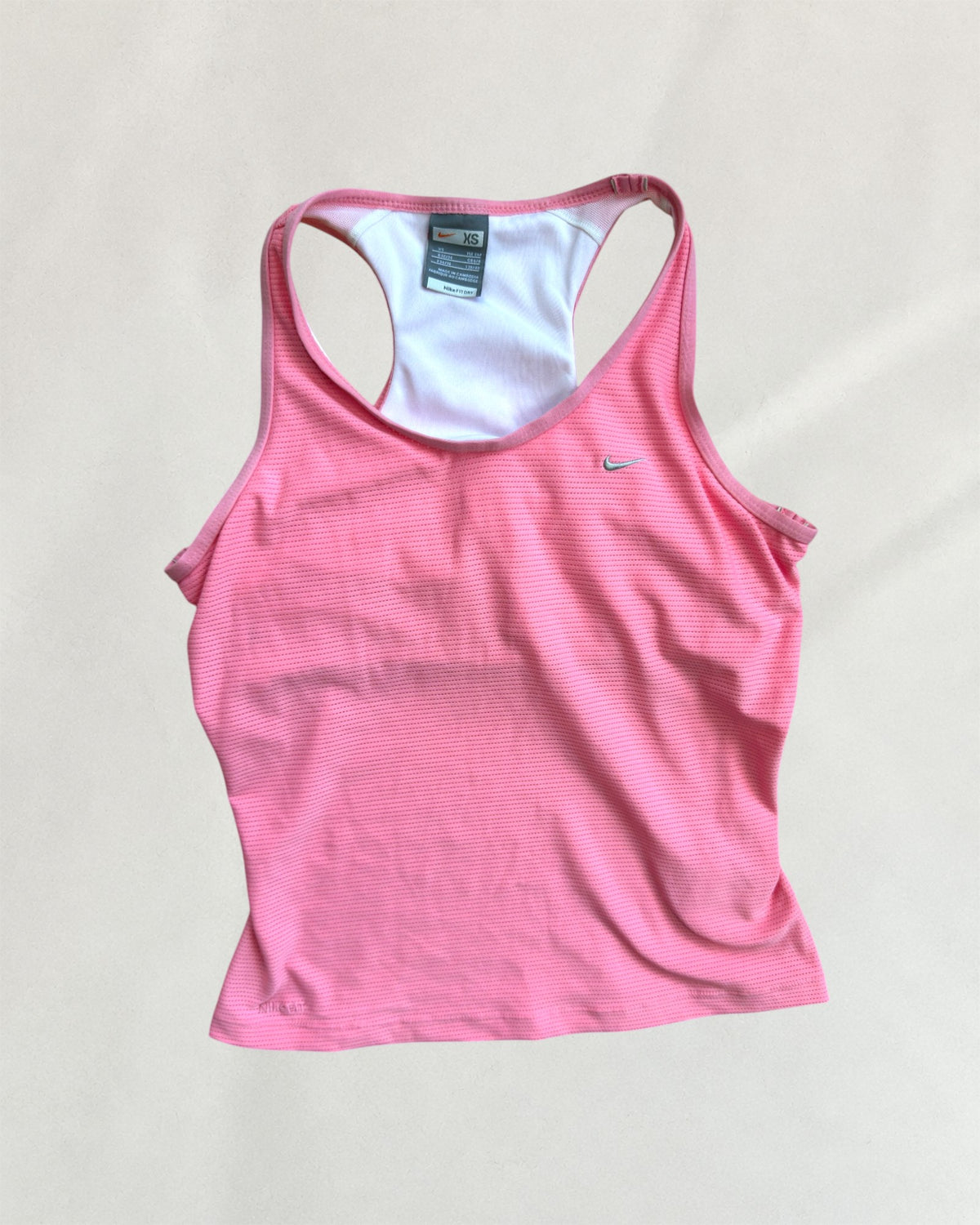 Nike Pink Mesh Tank