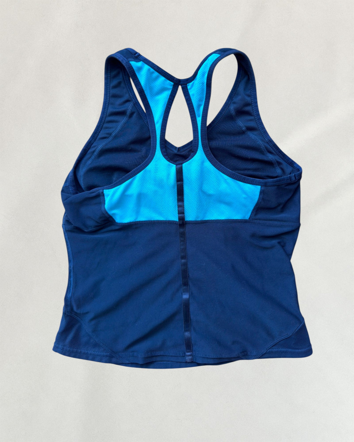 Nike Black Rouched Top
