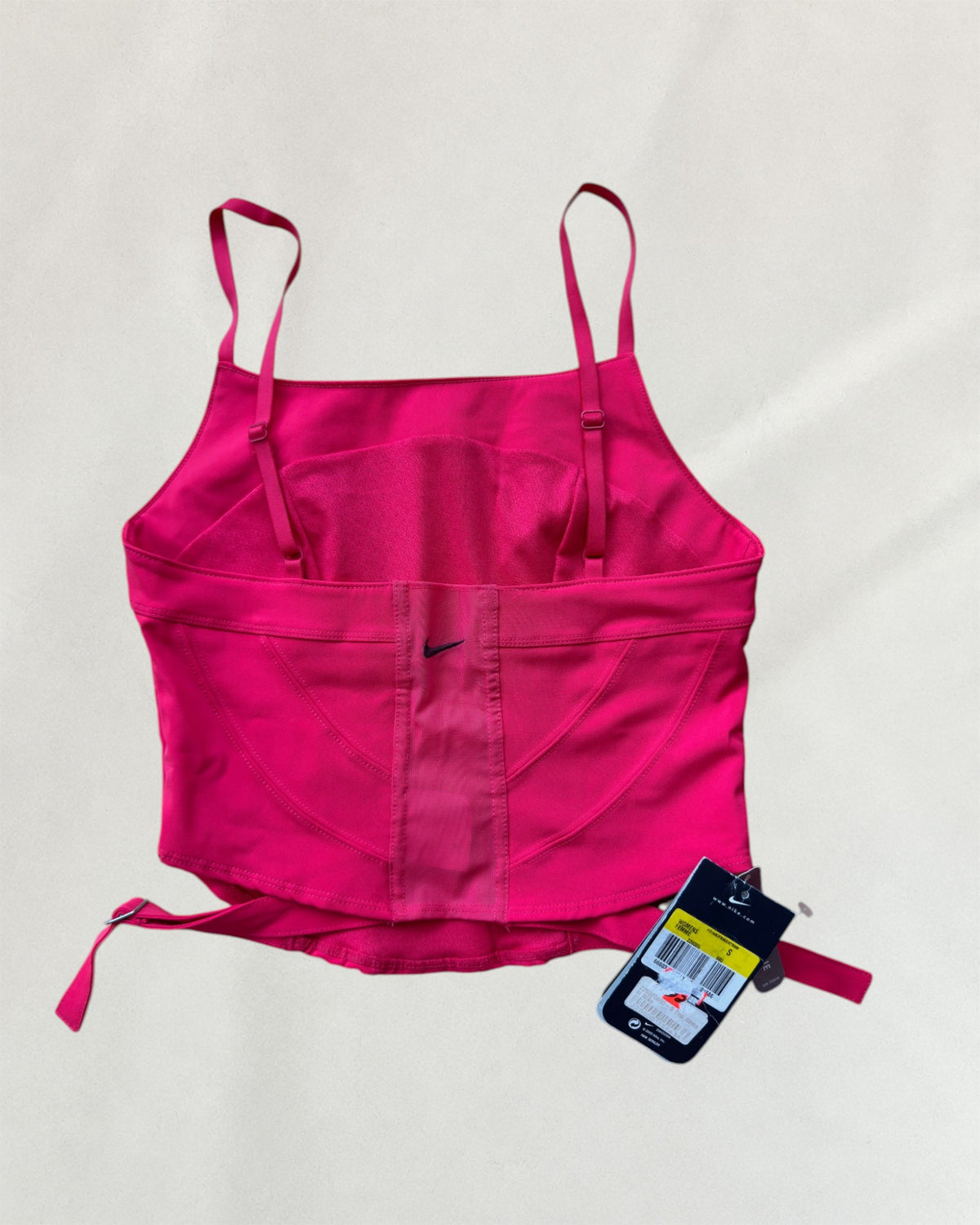 Nike x Rihanna Pink Corset-Style Top