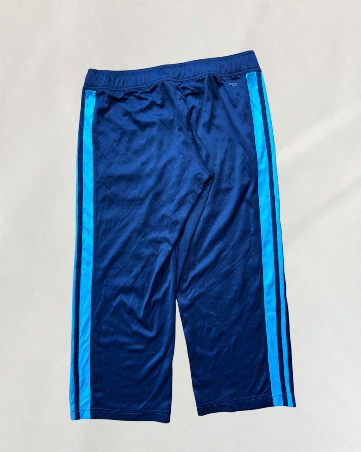 Adidas Bermuda With Turquoise Stripes