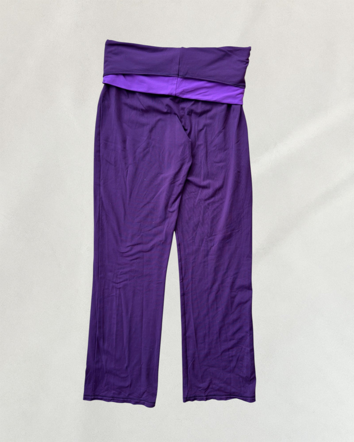 Puma Foldover Purple Leggings