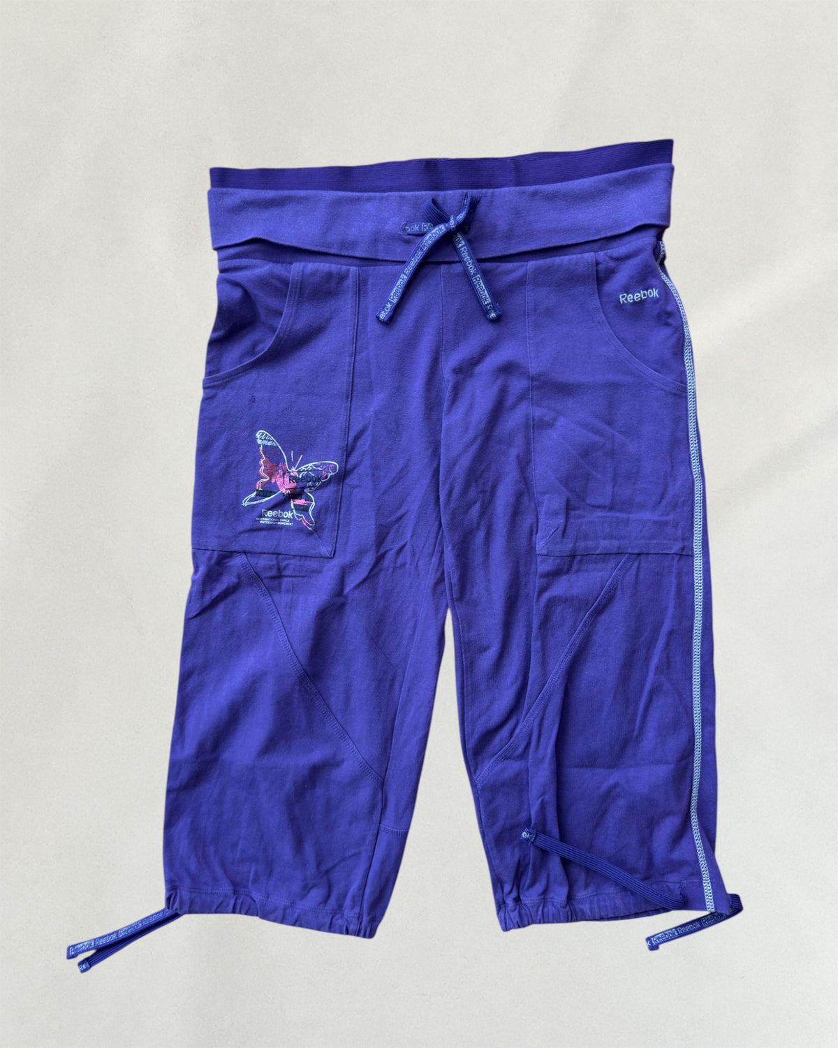 Reebok Purple Capri