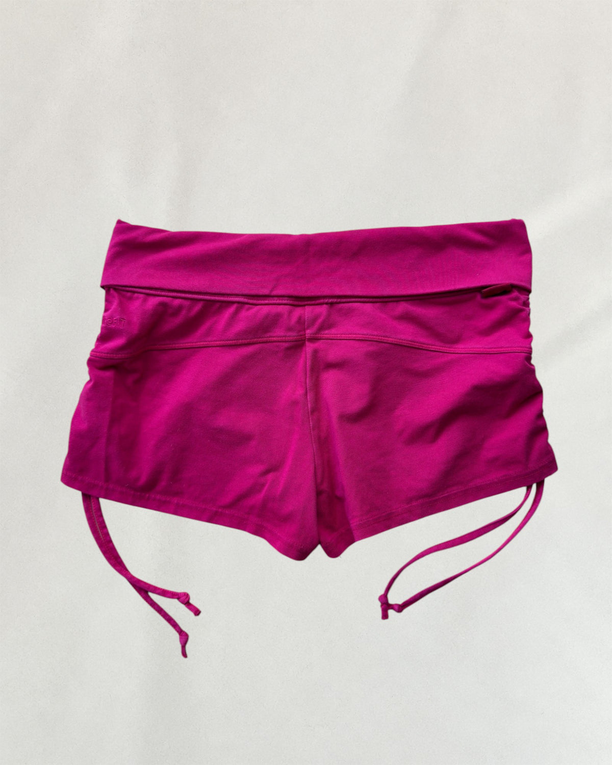 Red Cinch Nike Foldover Shorts