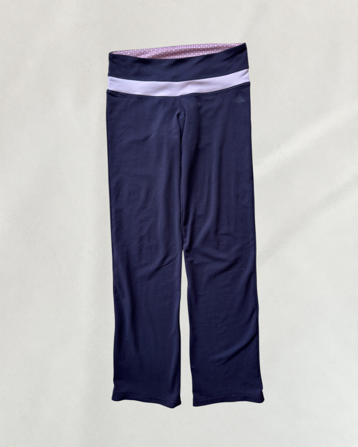 Adidas Burgundy & Rose Flared Leggings