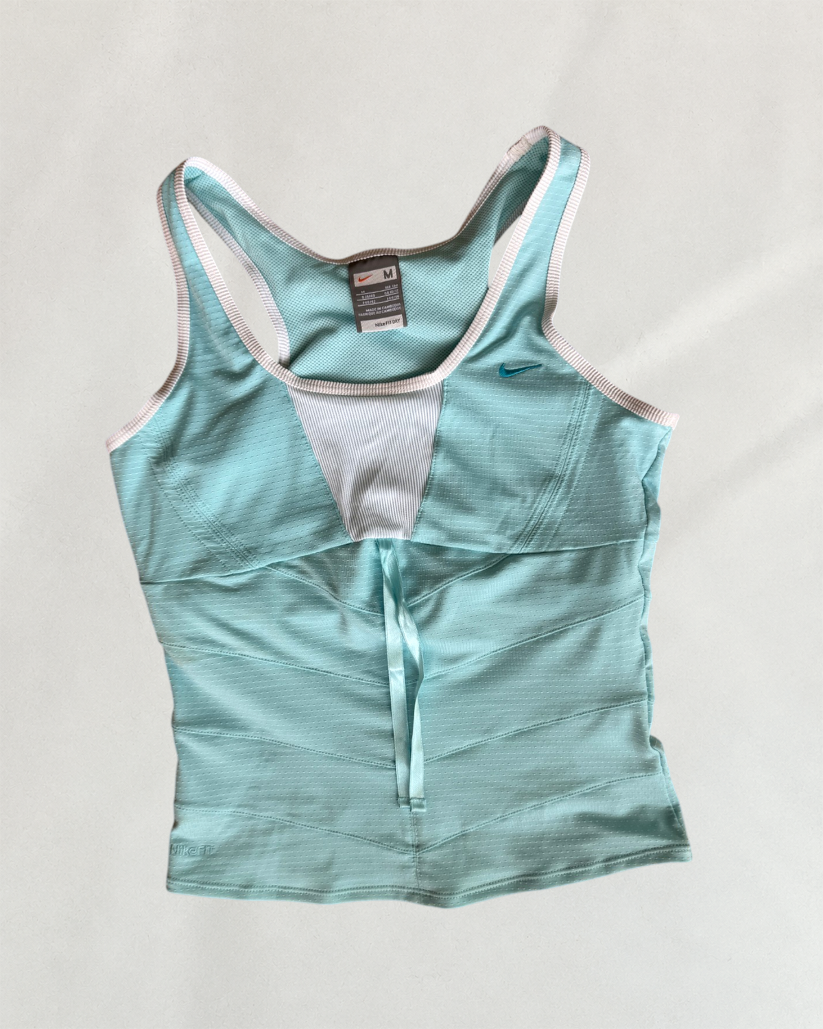 Nike Fitness Dance Turquoise Top