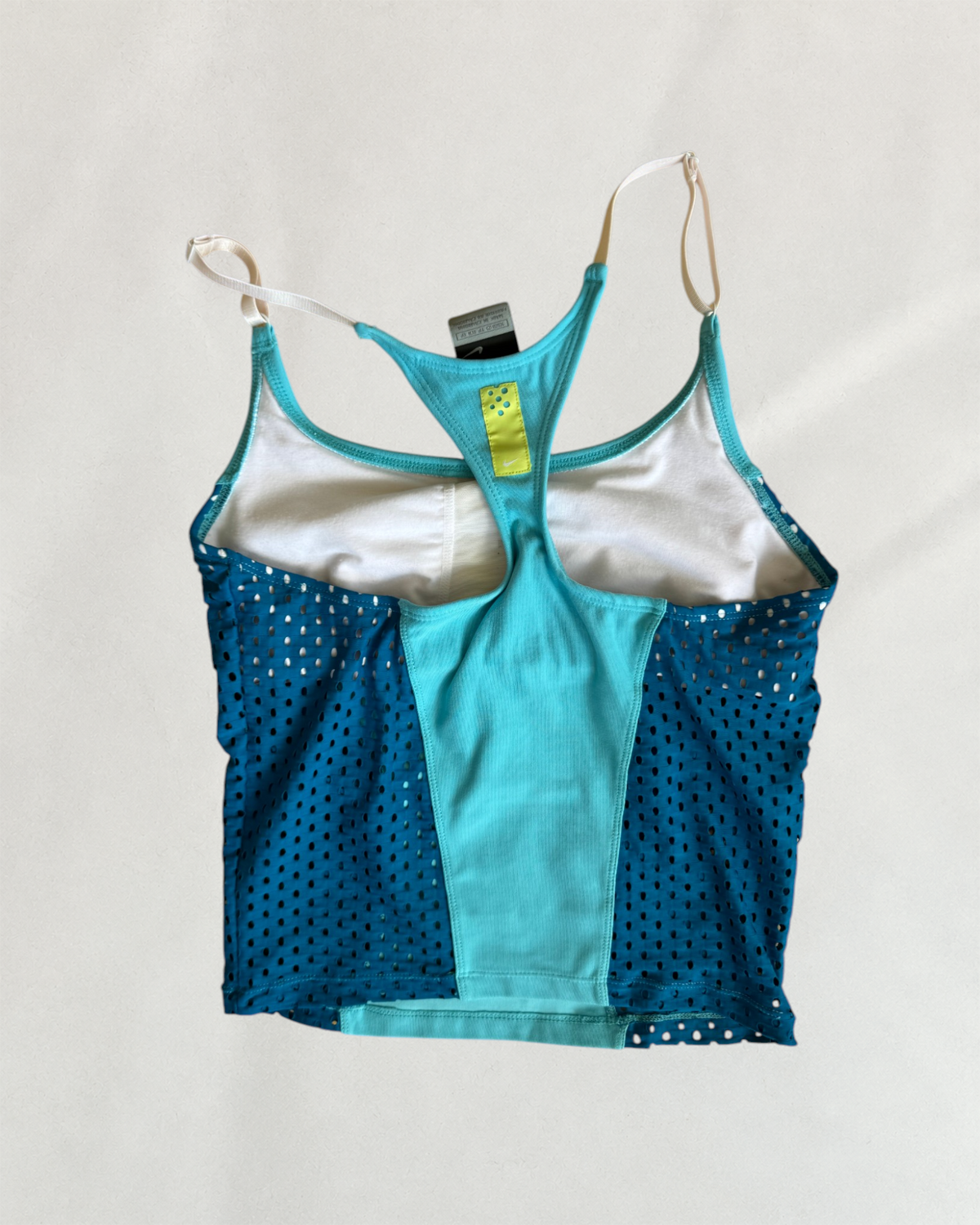 Blue Mesh Nike Top