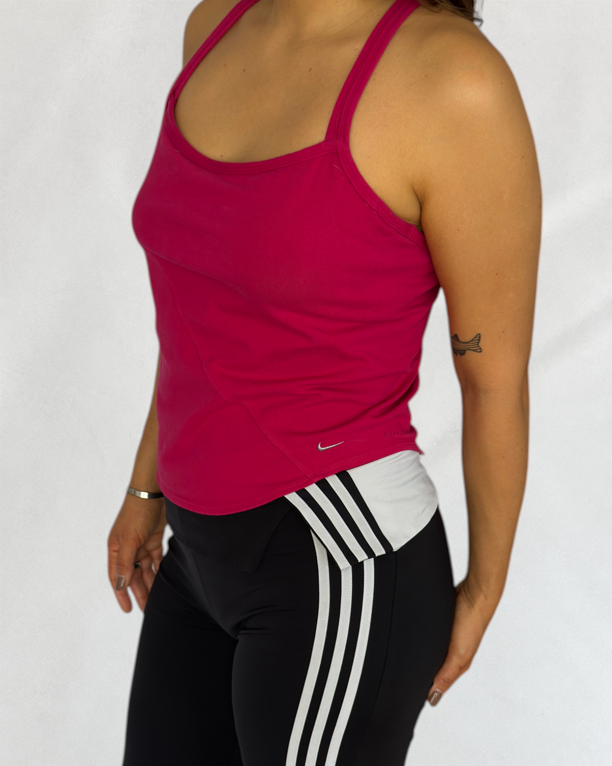 Nike Pink Cropped Cami