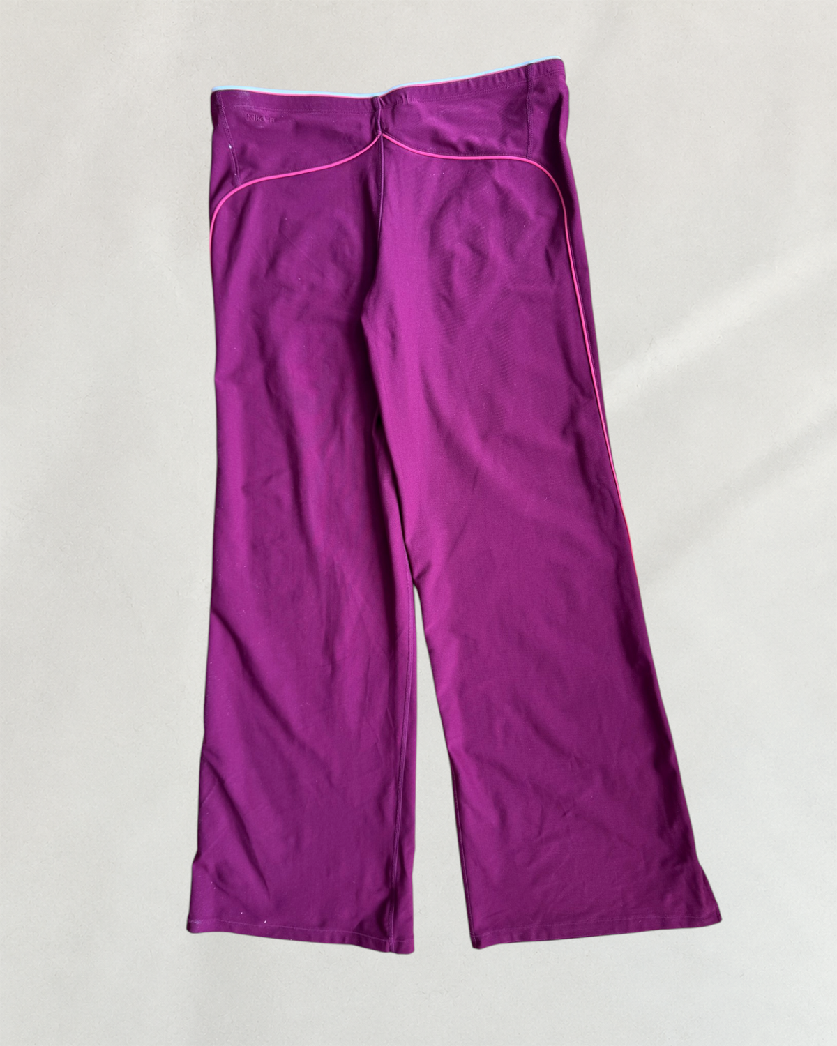 Nike Burgundy Flared Leggings