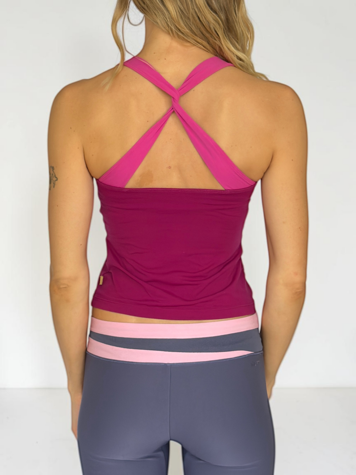 Nike Japan Twisted Pink & Purple Top