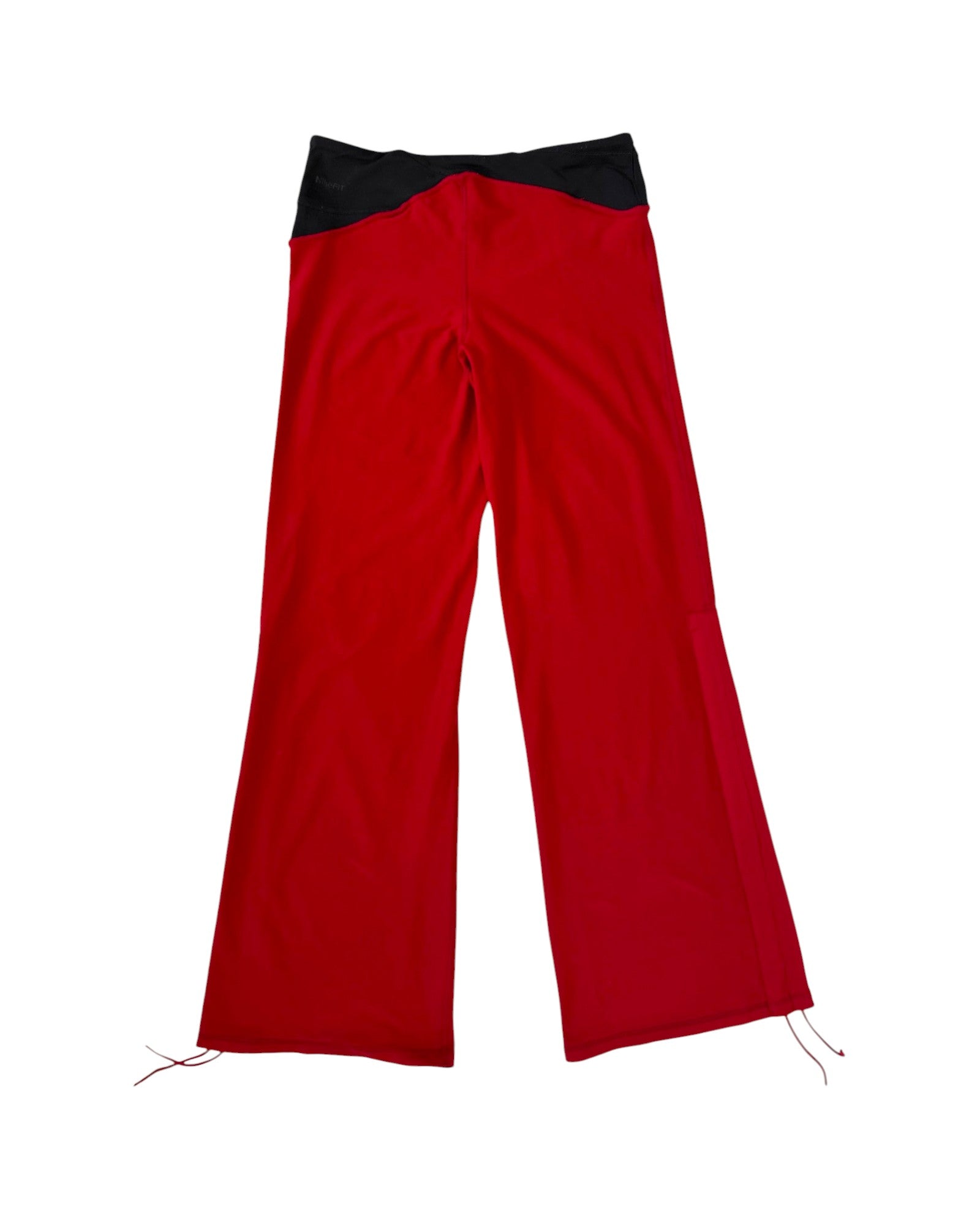 Nike reversible red pants flat back