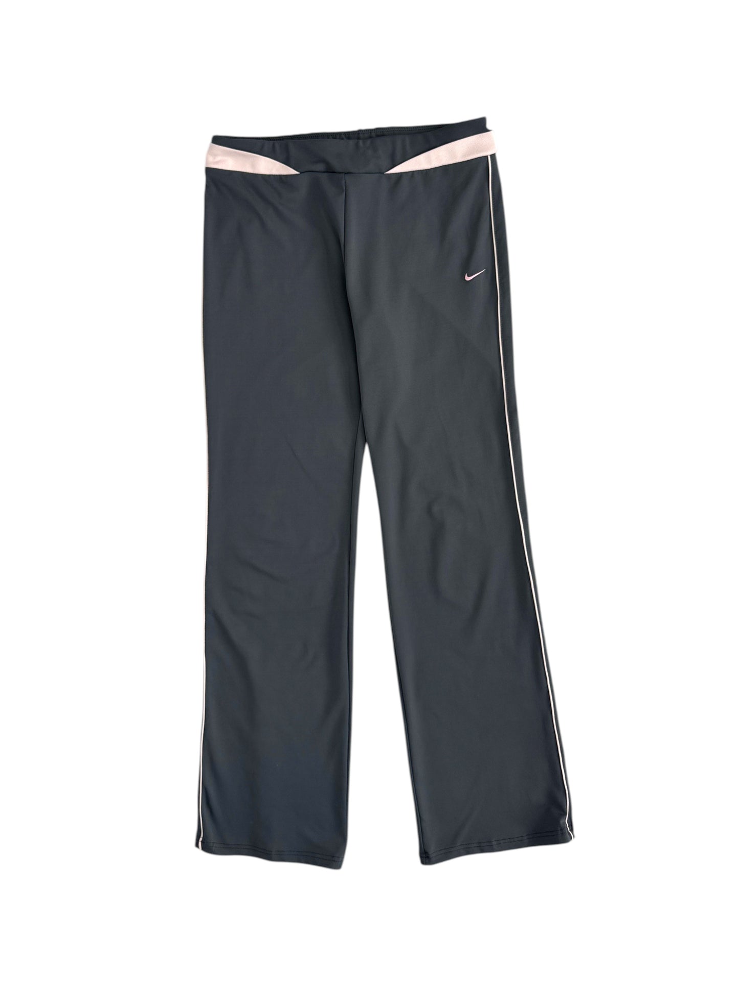 Nikebluchpinkwaistleggingfront
